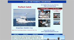 Desktop Screenshot of fishingcharterboatscapecod.com